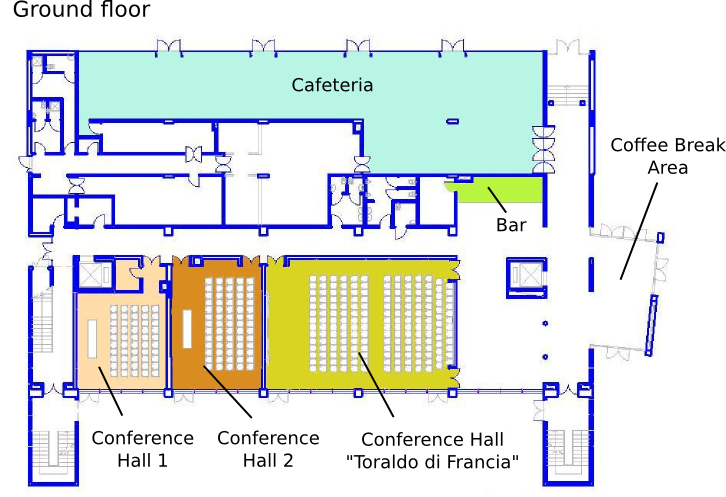 Congress Center Map - Ground floor Congress Center Map - Ground floor